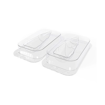 Silikomart Frosty Thermoformed Mould For Chocolate Set 2pce