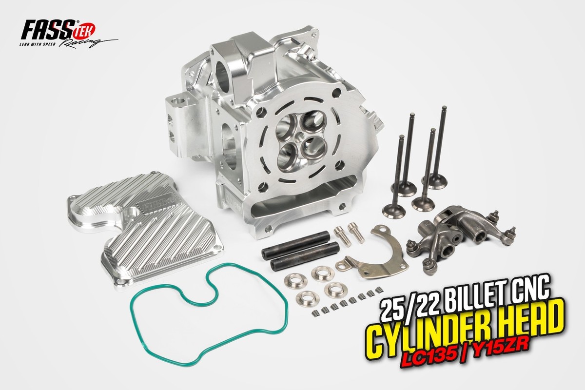 FASSTEK Full CNC Billet Head Set 22/25 Yamaha R15 R125 V1 V2 WR125