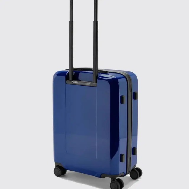 BMW Blue Hard Shell Carry-On Suitcase 20 Inch Authentic