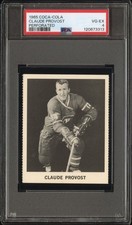 1965 Coca-Cola Claude Provost Perforated PSA 4 VG-EX