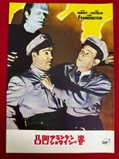 The Deformed Frankenstein B5 Pamphlet Charles T. Burton Bud Abbott Lou Costello