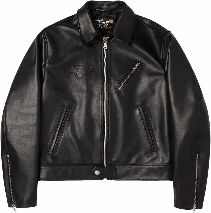 Stussy Leather Outer Shell Coats, Jackets & Vests for Men for Sale