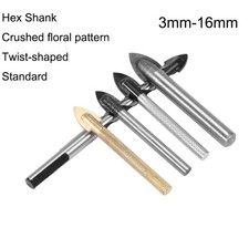 Punta Trapano Triangolare丨Multifunzione Carburo Cementato per Piastrelle Cemento 3-16mm