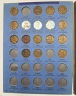 Lincoln Penny Cent Collection Whitman Album Number Two Starting 1941 - 59 Coins