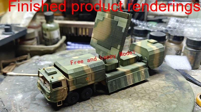 3D Printing 1/87 Chinese Type 780 Target Designation Radar Unpainted Model - Image 4 of 4