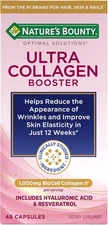 Nature's Bounty Optimal Solutions Ultra Collagen Booster for Healthy-Aging, Coll