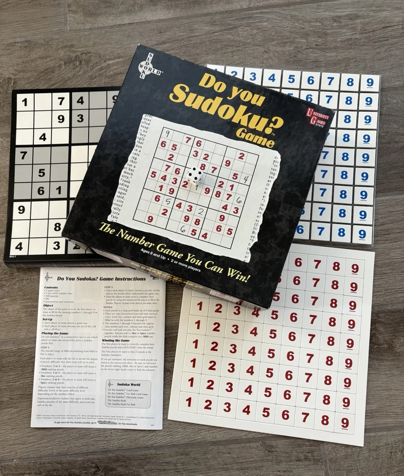 Do You Sudoku? Sudoku Game - 2005 University Games - Image 4 of 4