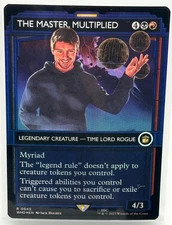 The Master, Multiplied (Showcase) Magic the Gathering MTG Doctor Who FOIL (0545)
