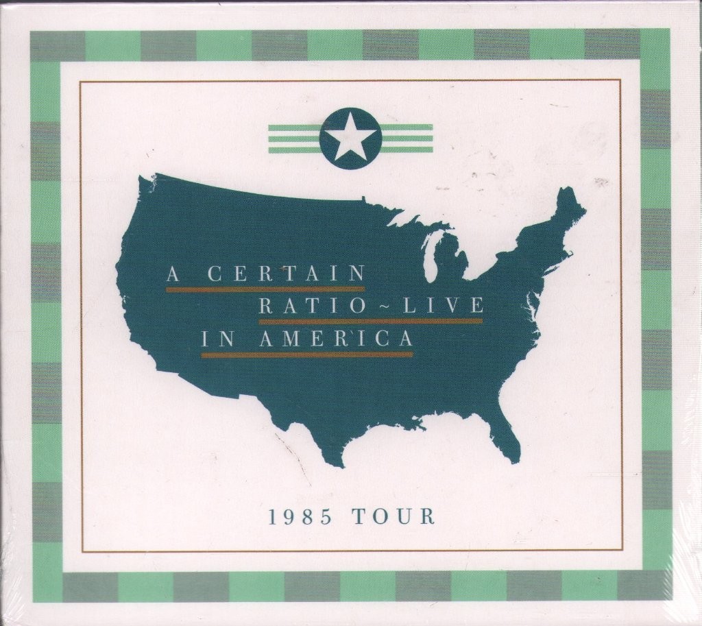 A Certain Ratio Live In America CD Europe Mute 2025 in g'fold sleeve ACRCD3