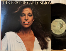 Carly Simon The Best Of Carly Simon Vinyl LP Elektra 7E-1048 You're So Vain VG+
