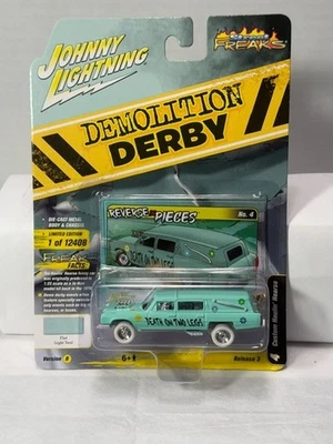 JOHNNY LIGHTNING - WHITE LIGHTNING - CUSTOM HAULIN HEARSE - STREET FREAKS - Image 1 of 3