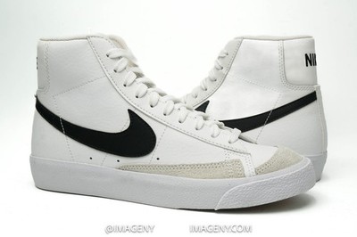 NIKE BLAZER MID 77 GS NEW SIZE 5.5Y WHITE BLACK GUM DA4086-100
