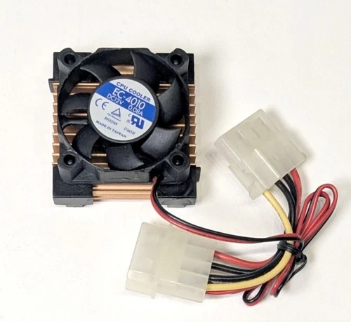 CPU Kühler Cooler EC-4010 für 486 / 486er i486 DX etc. NoNoise Kupfer *NEU*