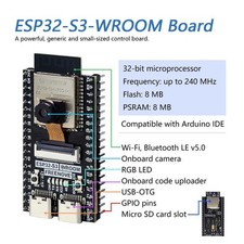 ESP32-S3 CAM Board Dual Core 32 Bit Microcontroller WiFi Camera