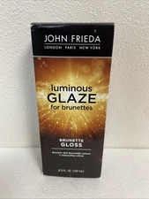 John Frieda Brilliant Brunette Luminous Glaze, Colour Enhancing Glaze, Designed