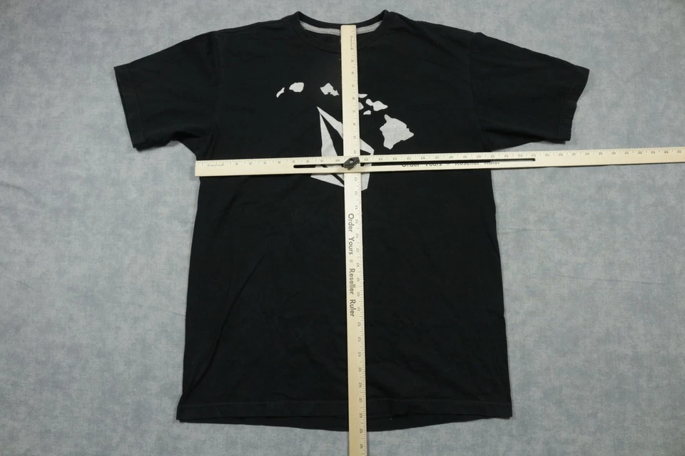 Volcom Shirt Mens Large Hawaii Islands Graphic Tee Skate Surf Beach T-Shirt - Image 3 of 4