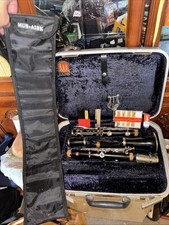 Vintage Conn Model 16 Clarinet W/ Case, 2 Mouthpieces, With Reeds - EUC