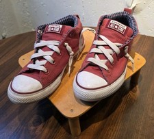 Converse Chuck Taylor All Star Unisex Kids Mid Top Sneaker Red US 3 EU 35