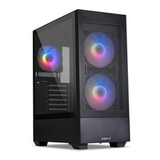 LIAN LI High Airflow ATX PC Case, LANCOOL 205 MESH RGB - TYPE C - - Black