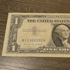 1957A $1 Silver Certificate Banknote Blue Seal Serial A11368592A — photo 8