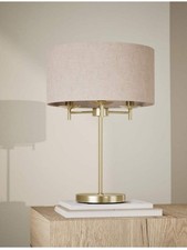 M&S Home Fleur Table Lamp Antique Brass