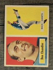 1957 Topps #23 Don Chandler RC (VG)