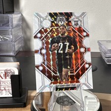 2023 Panini Mosaic WHITE MOSAIC Jordan Battle #338 Rookie /25 Bengals 💎