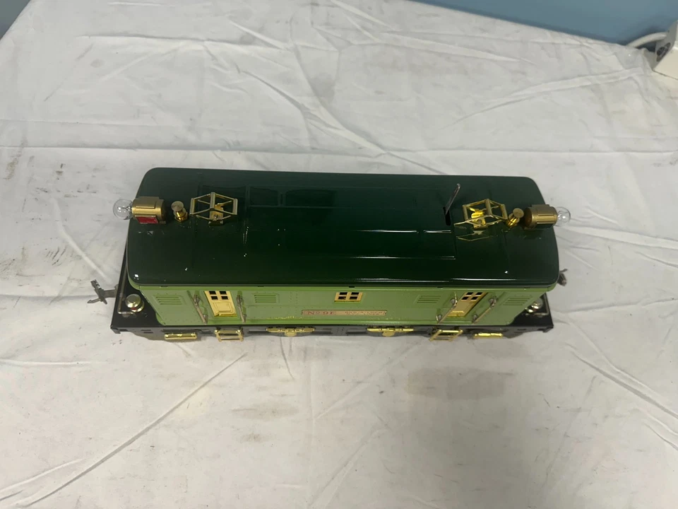 Locomotora eléctrica MTH Tinplate Traditions 10-1066-0 verde #9e (sin caja) Foto 4 de 4