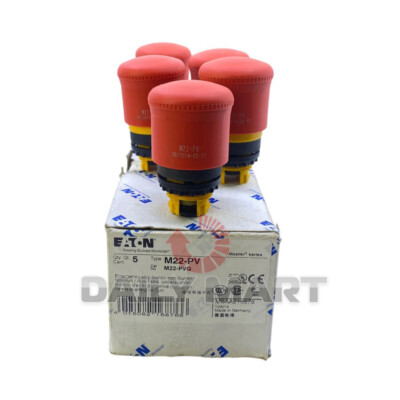 New In Box EATON MOELLER  M22-PV Emergency Stop Button