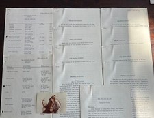 1980 Any Which Way You Can Movie Cast  Crew Typed Roster Lists Clint Eastwood