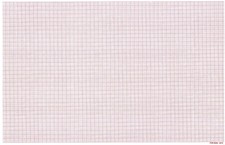 ECG Paper 278MM X 216MM (200 SHEETS), SINGLE SHEETS, 1 1/2 white header PK 5