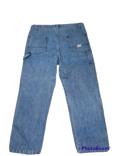Signature by Levi Strauss & Co. Men's and Big Men's Carpenter Jeans Size 42×32 - Picture 6 of 16