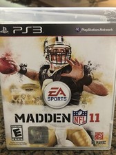 Madden NFL 11 PS3 Sony PlayStation 3 with Manual Very Good Condition