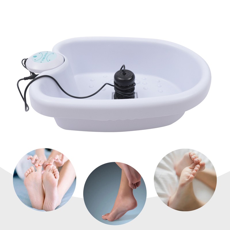 Ionic Detox Foot Bath Cleanse Spa Ion Kit Machine With Tub Basin Array For Home