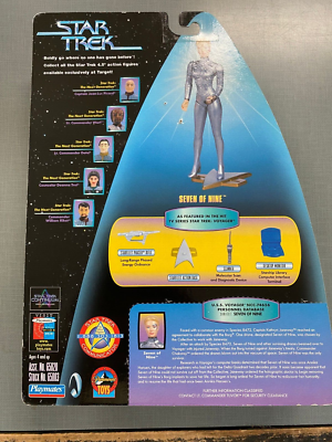 Playmates Toys Star Trek Voyager Seven of Nine Action Figure #sc