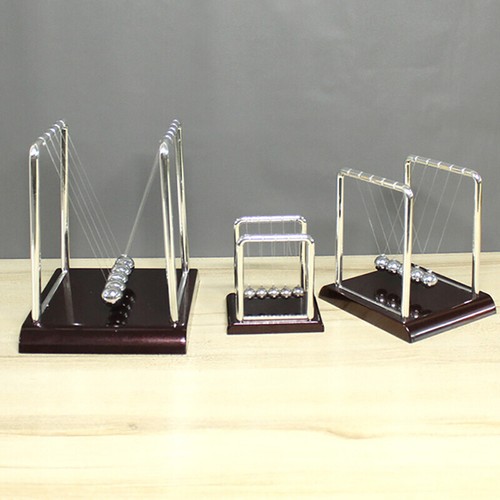 Pendulum Newton's Cradle Desktop Gadget Balance Balls Science Educational Toys - Picture 5 of 9
