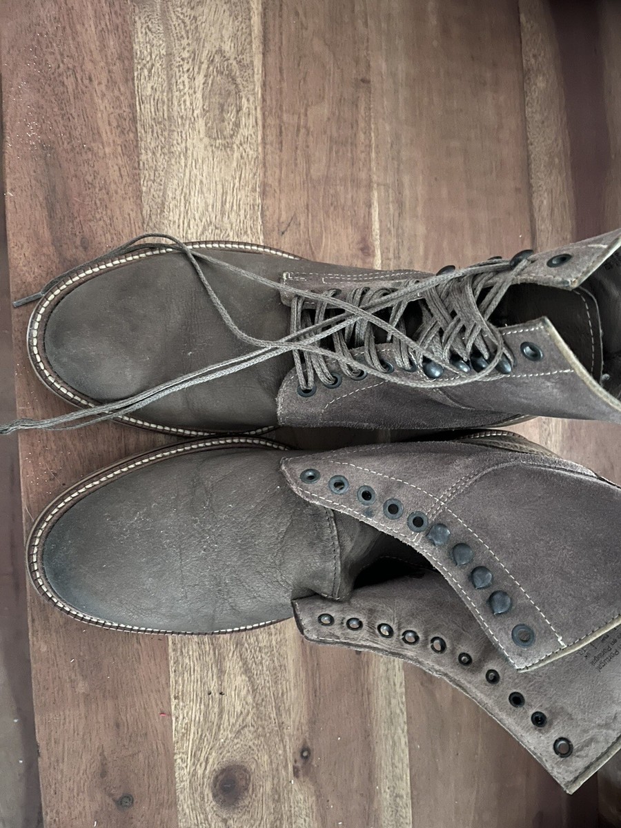 Aldo Mr. Bs. Grey Suede Boots Mr. B main image 3