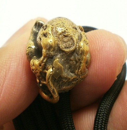 LORD HANUMAN MONKEY MAGIC BALL MUAY THAI AMULET LIFE PROTECTION PENDANT NECKLACE - Picture 7 of 12