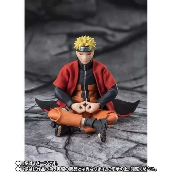 Bandai S.H. Figuarts Uzumaki Naruto Sage Mode -Savior of Konoha- Action Figure e