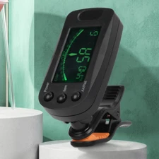 Guitar tuner folk guitar electronic guitar LCD clip tuner guitar accessories 