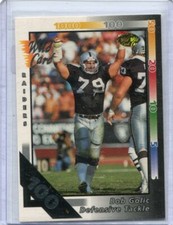 1992 Wild Card - BOB GOLIC - 100 Stripe #305 - NOTRE DAME