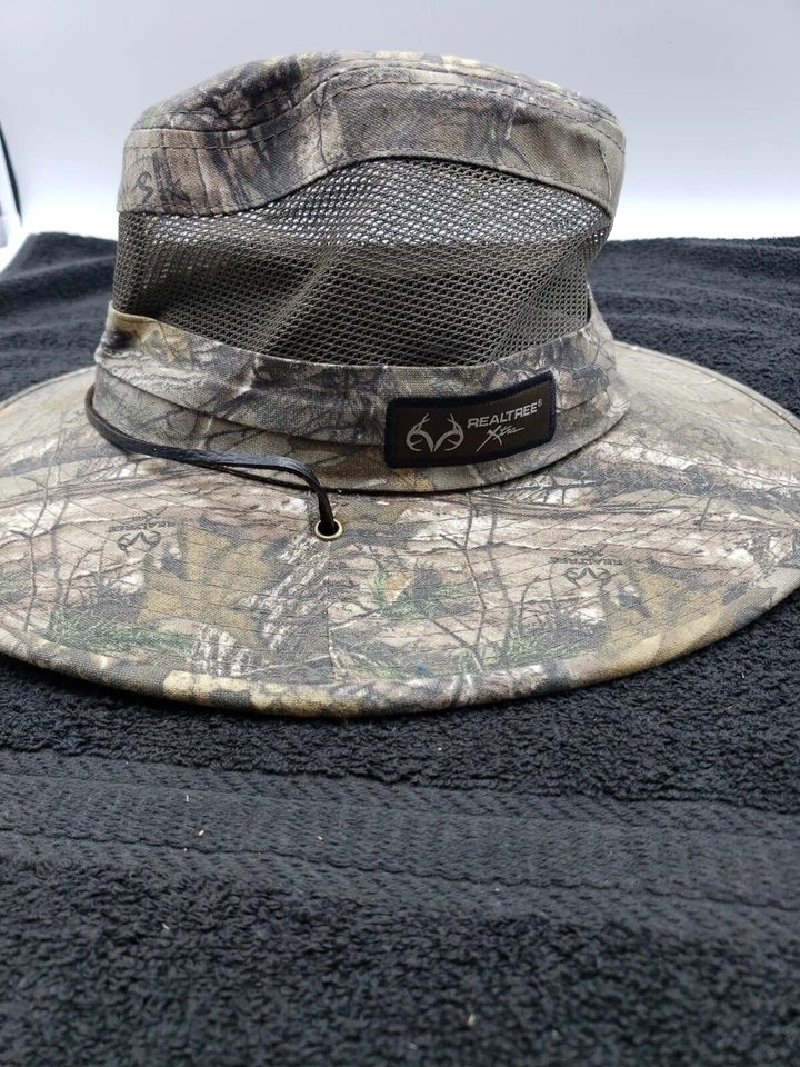 Realtree Xtra Camuflaje Boonie Sombrero Cubo Gorra Caza Firma Elástica S/M Foto 4 de 4