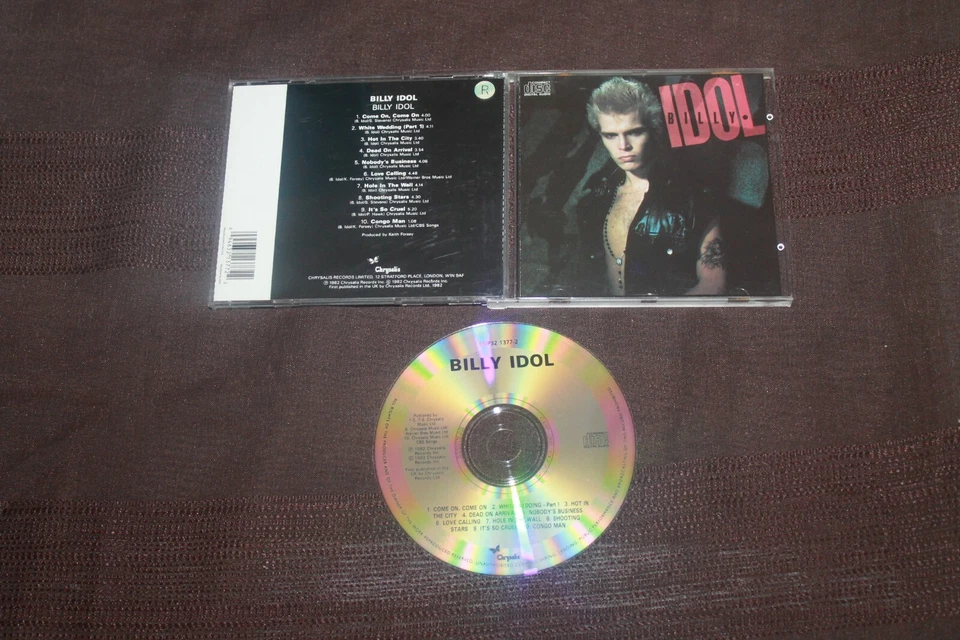 cd BILLY IDOL CHRYSALIS CDP 32 1377 2 - Imagen 1 de 1