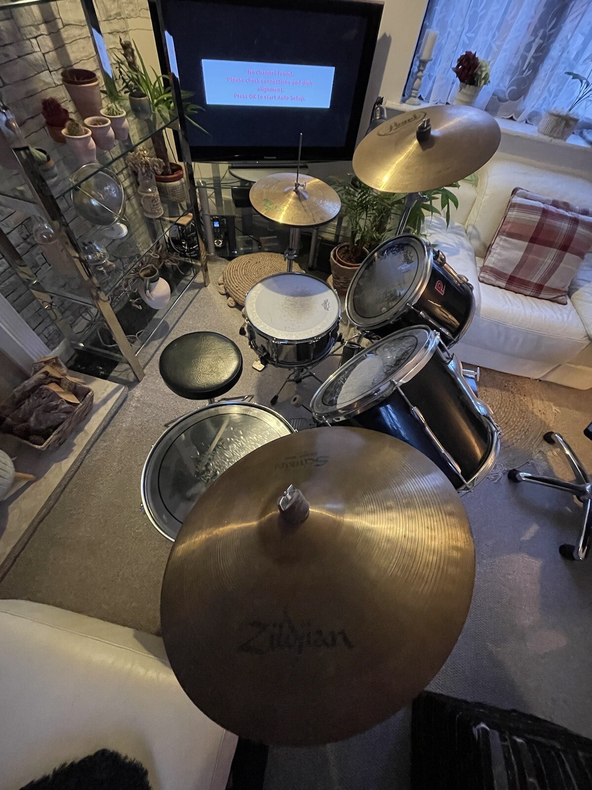 Acoustic Premier Drum Kit. Good Condition, Includes Drum Throne eBay