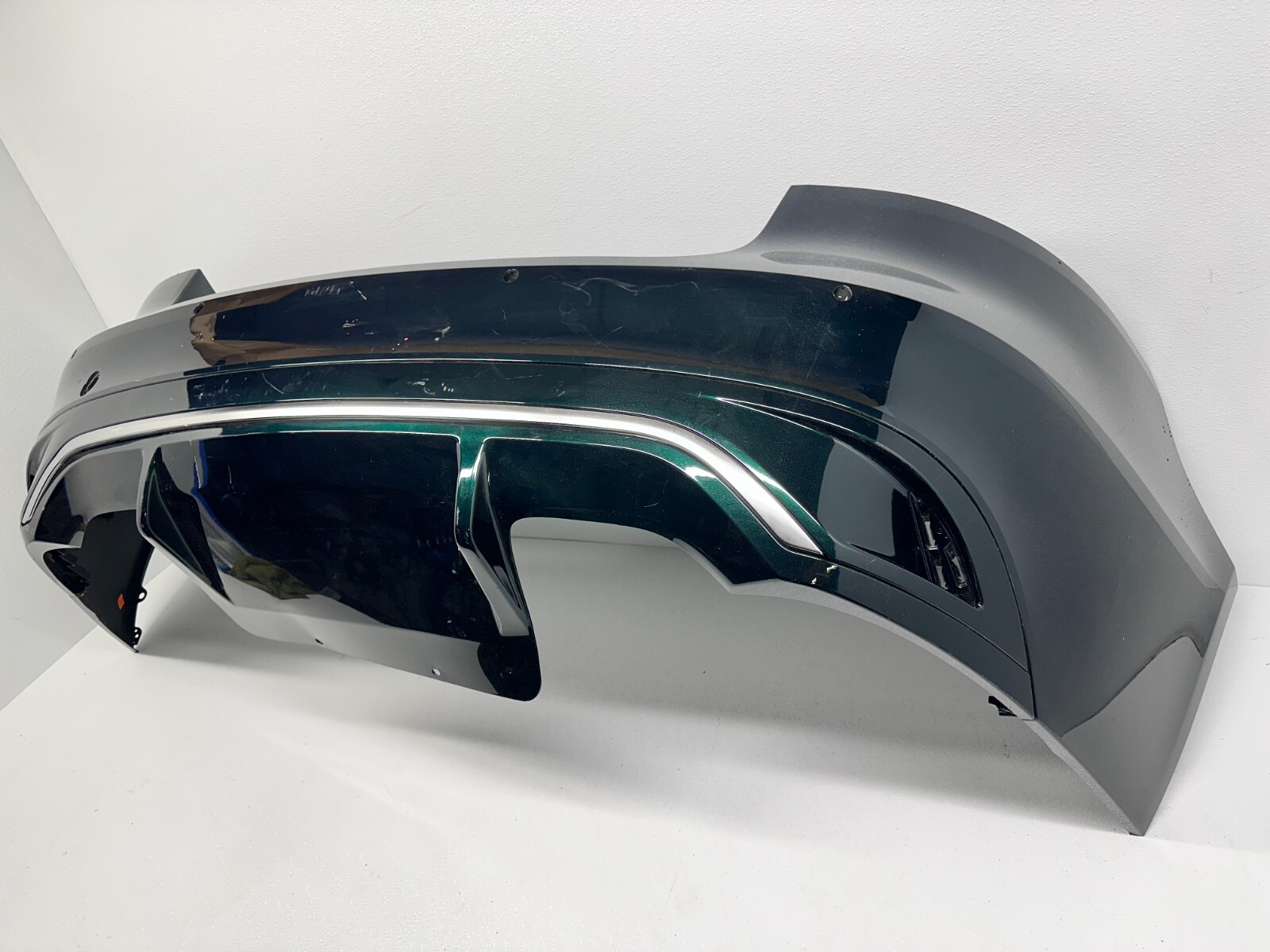 2021-2023 Jaguar XF R-Dynamic SE Rear Bumper Cover X260 OEM Sensor Type GREEN