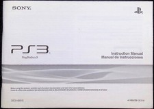 PLAYSTATION 3 Instruction Guides - Original See Scans for Details