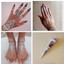 White-Natural-Herbal-Henna-Cones-Temporary-Tattoo-kit-Body-Art-Paint-Mehandi-Ink miniatuur 3