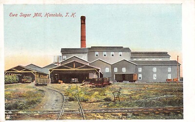 HI - 1900 s RARE! Ewa Sugar Mill Honolulu  Territory Hawaii