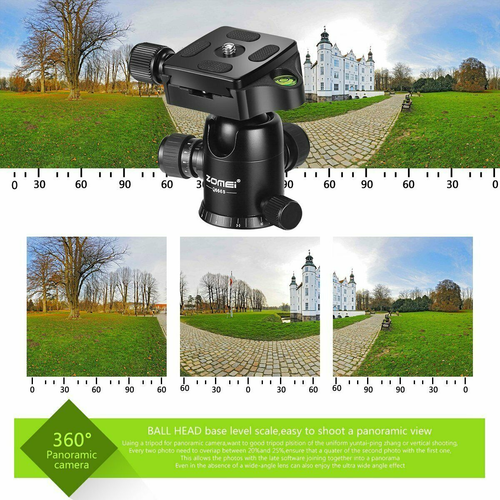 ZOMEI Q666 Portable Professional Tripod&Ball Head Travel for Canon Camera DSLR - Picture 10 of 12