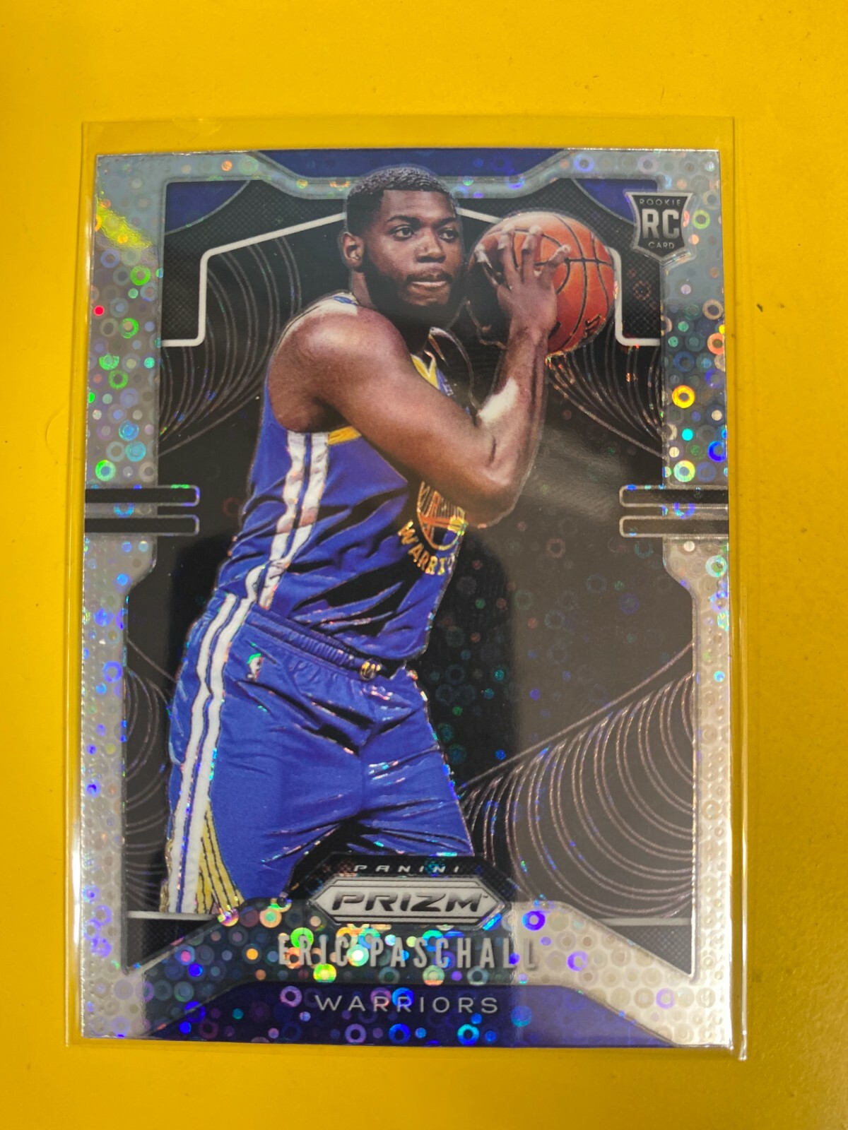 D60984 2019-20 Panini Prizm Prizms Fast Break #279 Eric Paschall ROOKIE